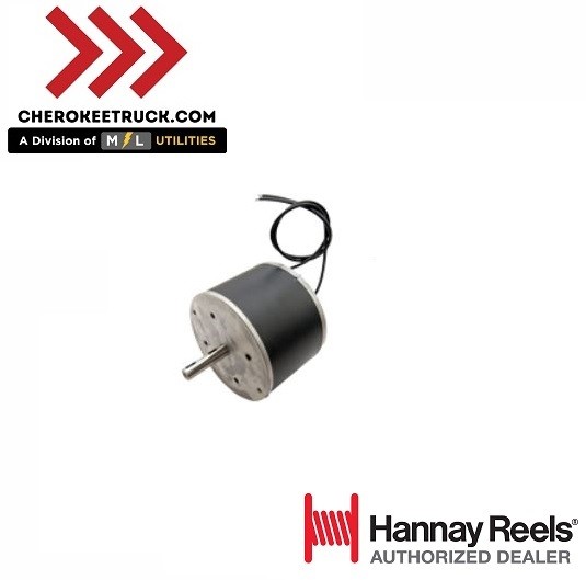 Hannay Reels 99 15.0173, AN.248 24V DC Face Mount 1/3 HP 650 RPM Motor (Dual