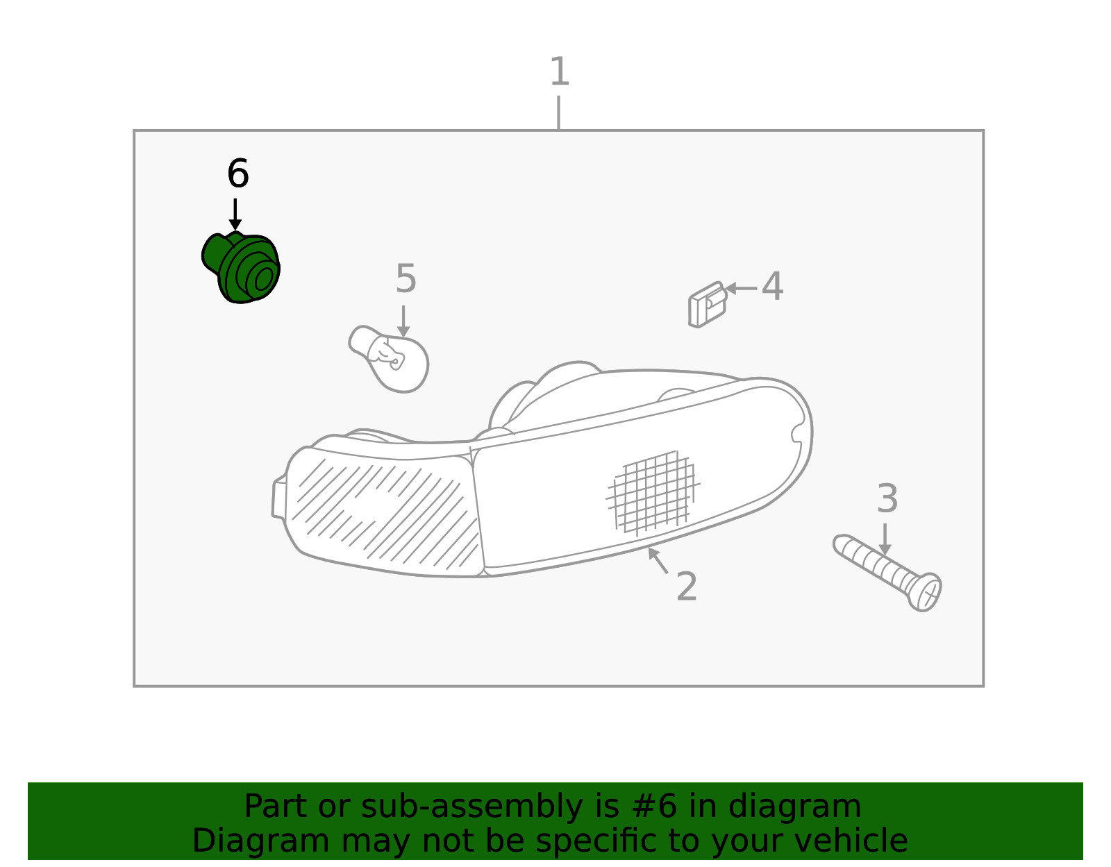 Genuine Mitsubishi Socket MU805815
