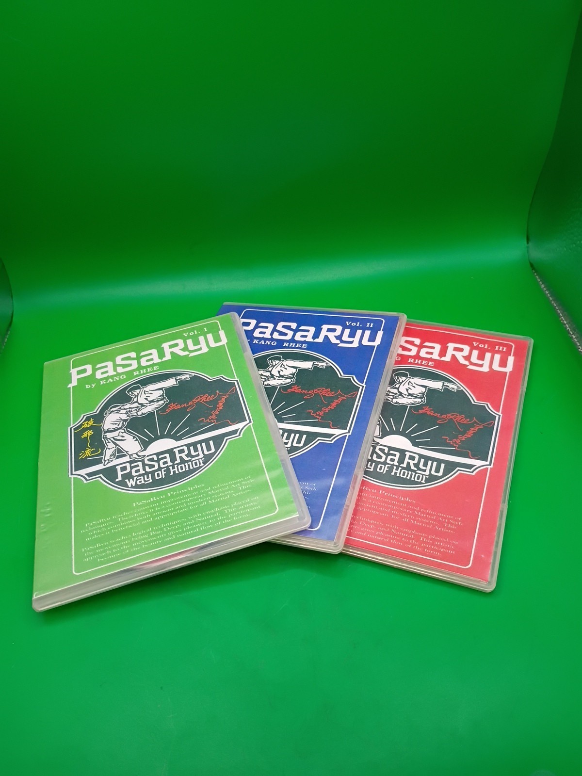 PaSaRyu Martial Arts Karate,Kung Fu , Taekwondo  Rehee 3 DVS Vo1, Vol2,Vol3