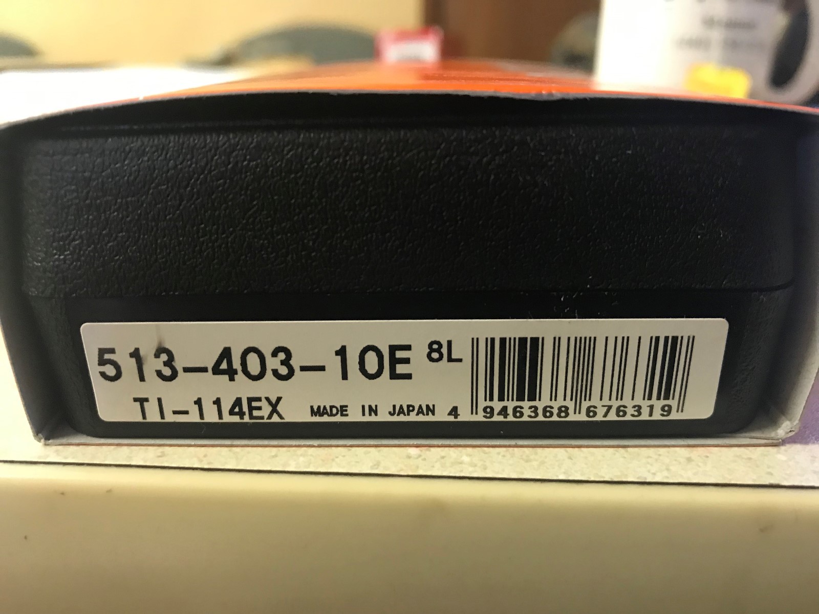 Mitutoyo 513-403-10E Dial Test Indicator, .008" Range, .0001" Graduation - NEW
