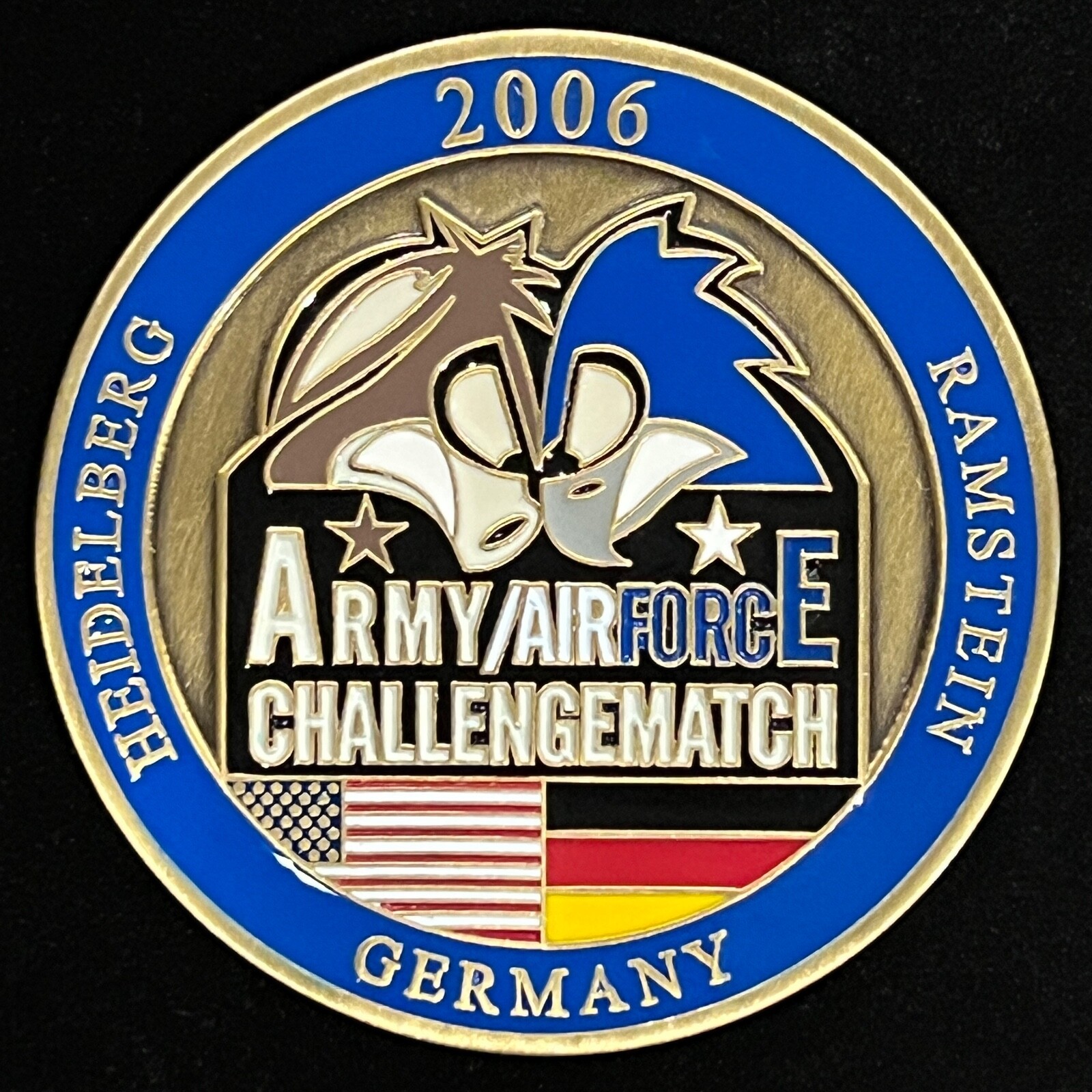 2006 Army Air Force Challenge Match Germany Challenge Coin