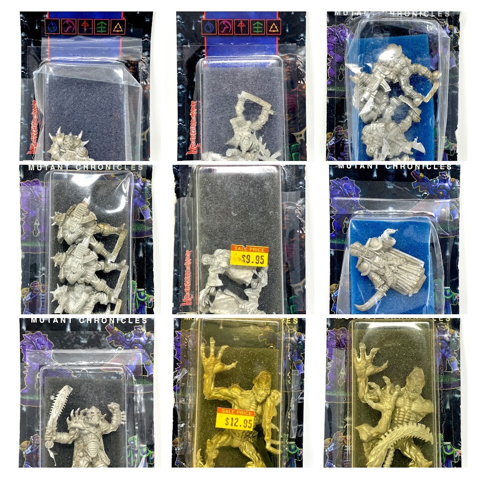 MULTI-LISTING Warzone Mutant Chronicles Blister - DARK LEGION