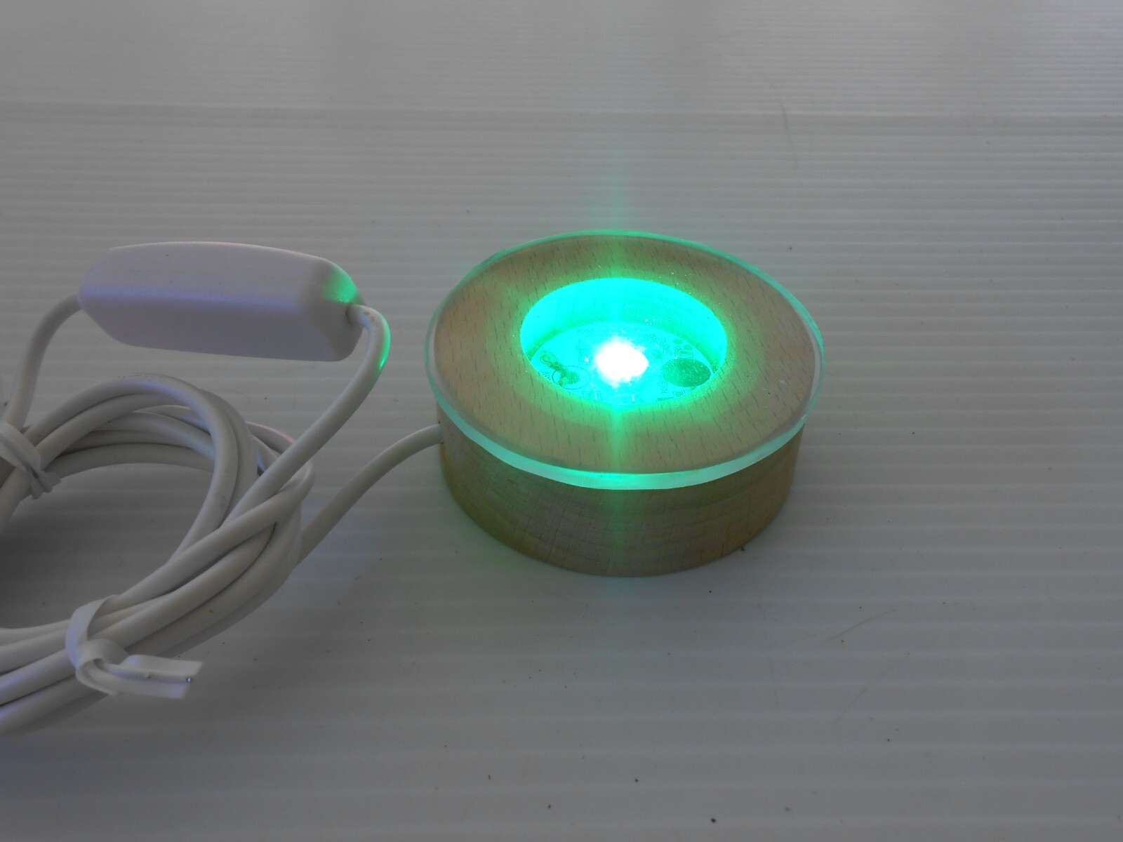 Color Changing L E D Glow Base T-1062