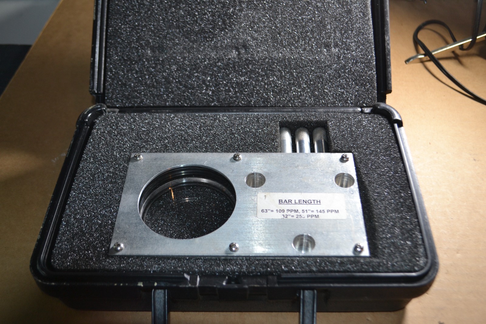 Heath consultants OMD calibration cell bar length #3