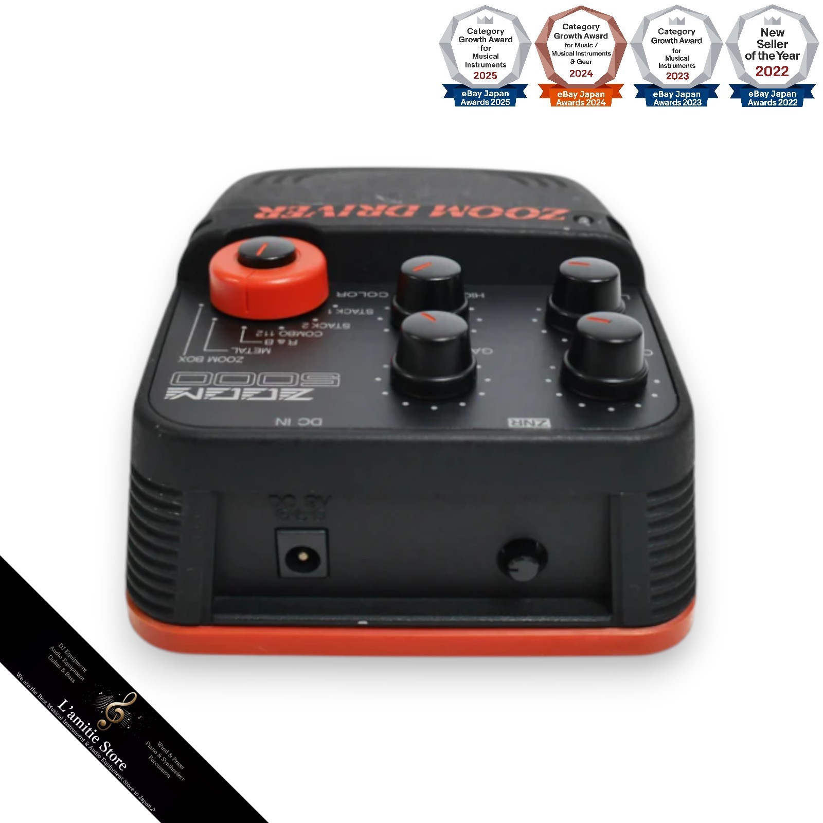 Zoom Driver 5000 Overdrive Distortion Guitar Effects Pedal Effector Amplifier JP