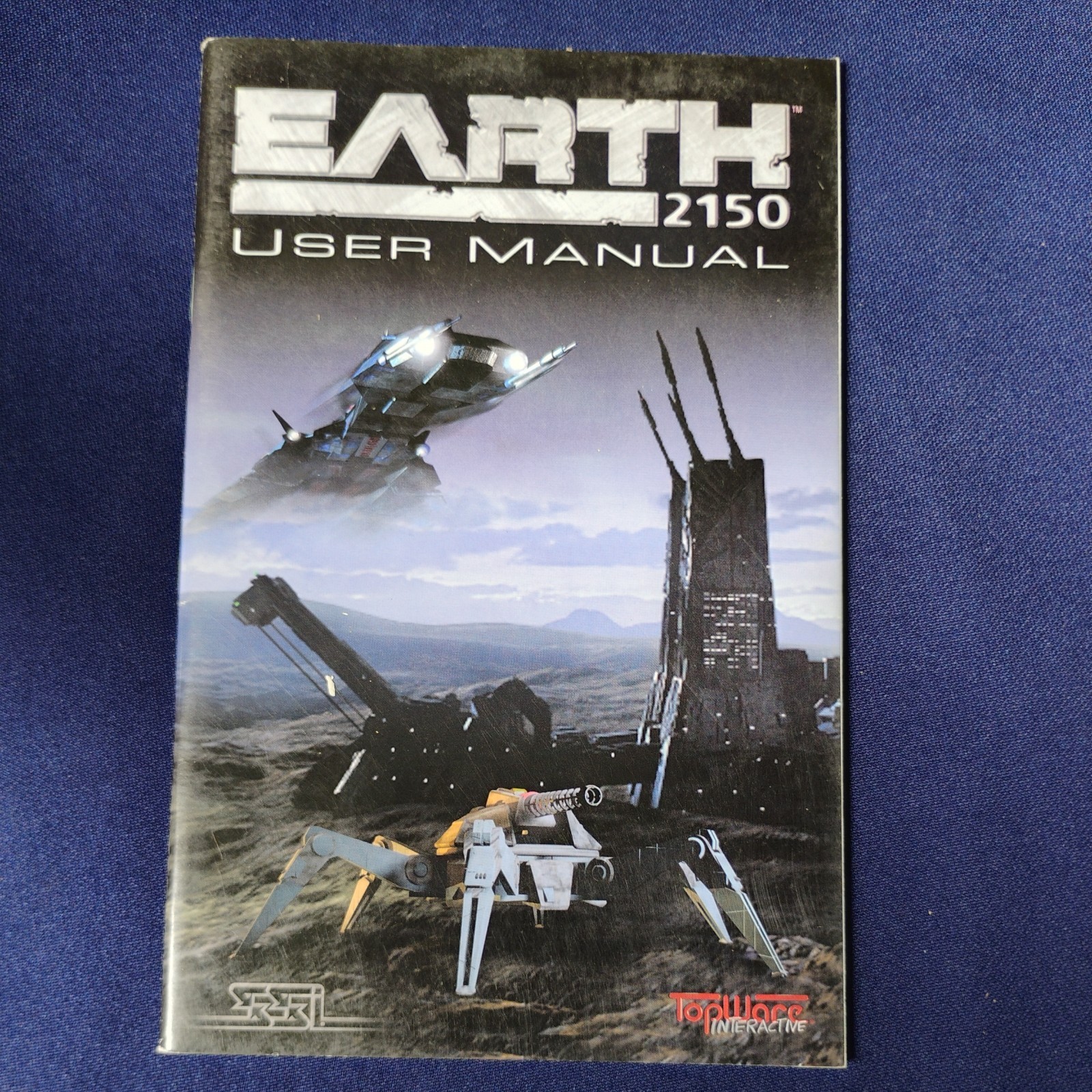 Vintage Video Game Manual: Earth 2150 - TopWare Interactive EUC