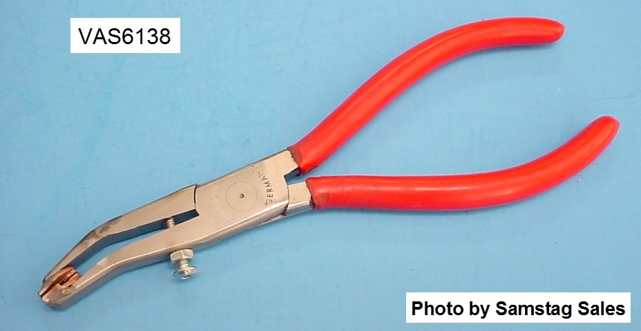 Volkswagen VAS6138 Convertible Top Repair Pliers 7-1/2" Long for Audi and VW