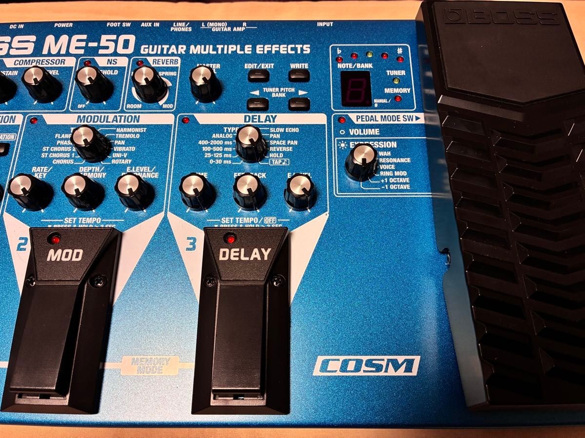 BOSS ME-50 Guitar Multi-Effects Processor Excellent Japan