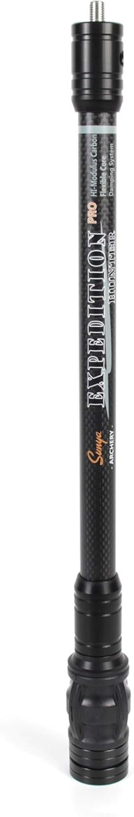 Lightweight 12" Archery Bow Stabilizer for Compound Bow with Adjustable Weights