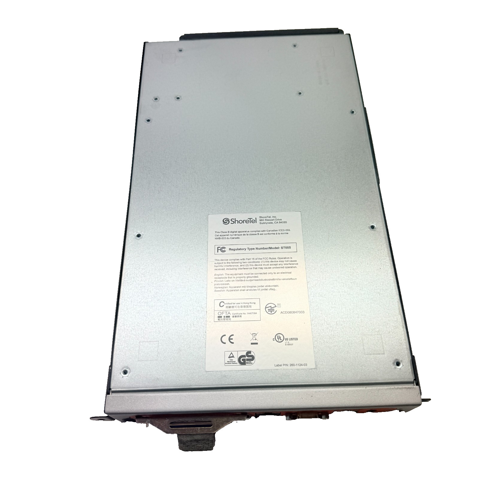 ShoreTel ShoreGear 220T1A Voice Switch