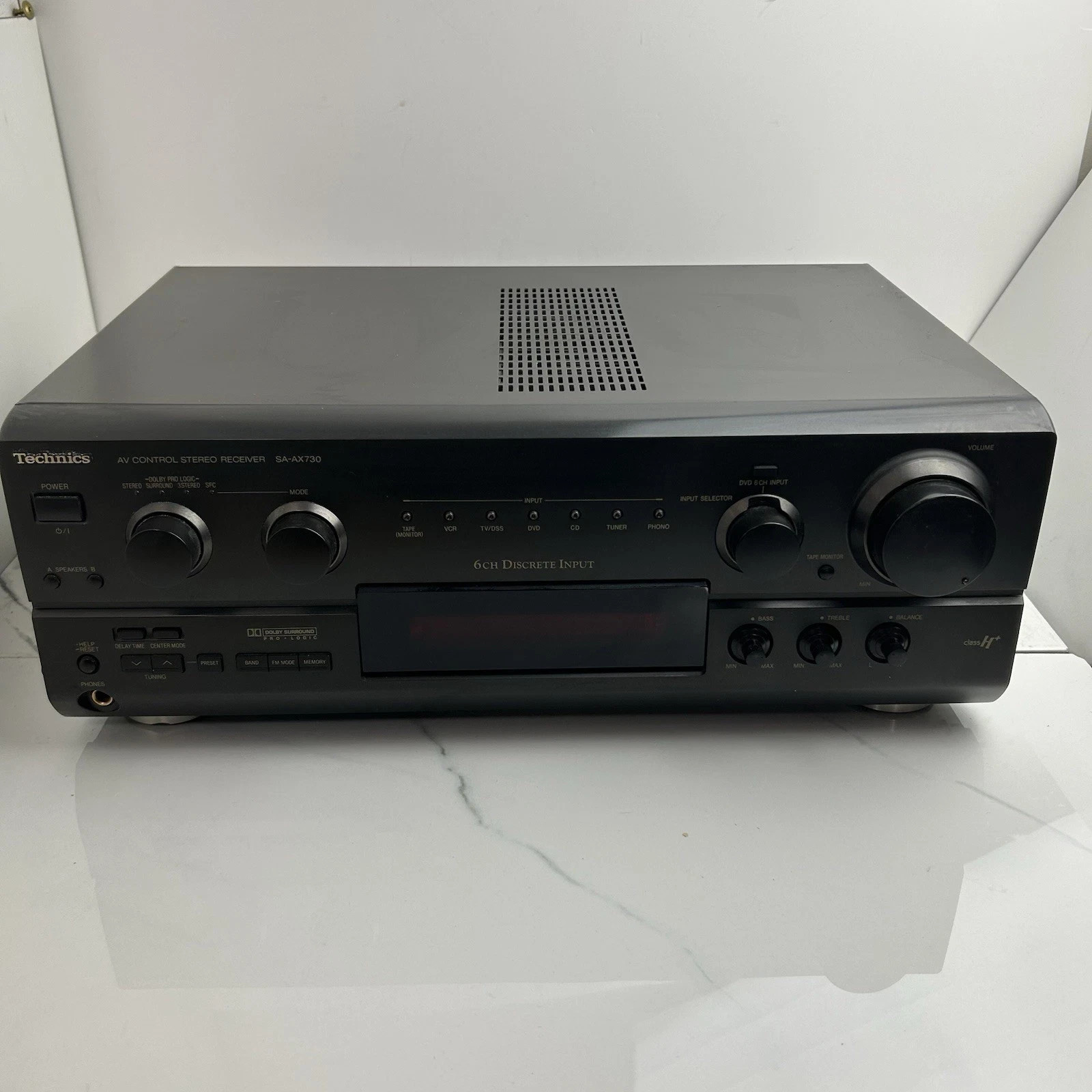 Technics  AV Stereo Receiver SA-AX730DVD Cd Cassette Record Vintage Tested SK157