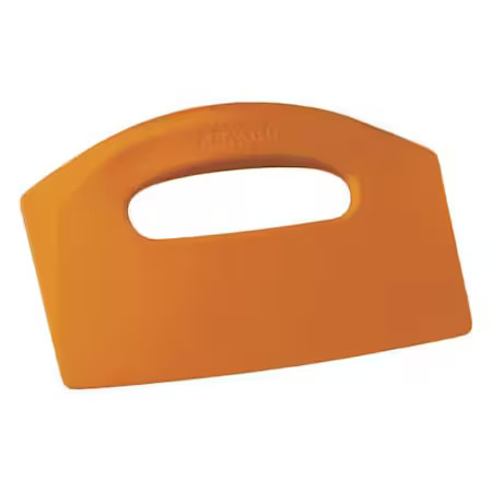 Remco 69607 Bench Scraper, Poly, 8-1/2 X 5 In, Orange
