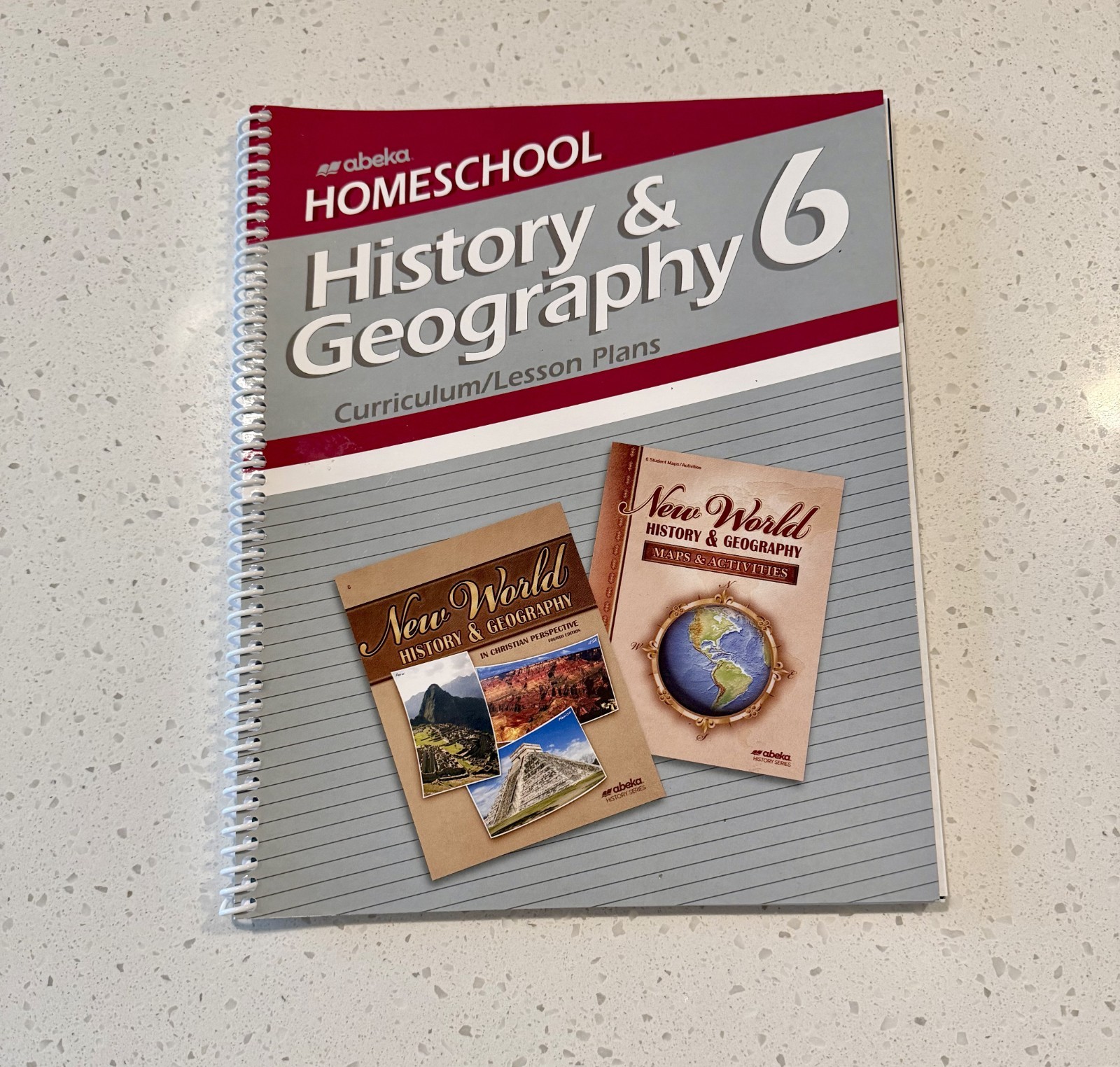 * Very Good * ABeka History & Geography 6 Lesson Plans