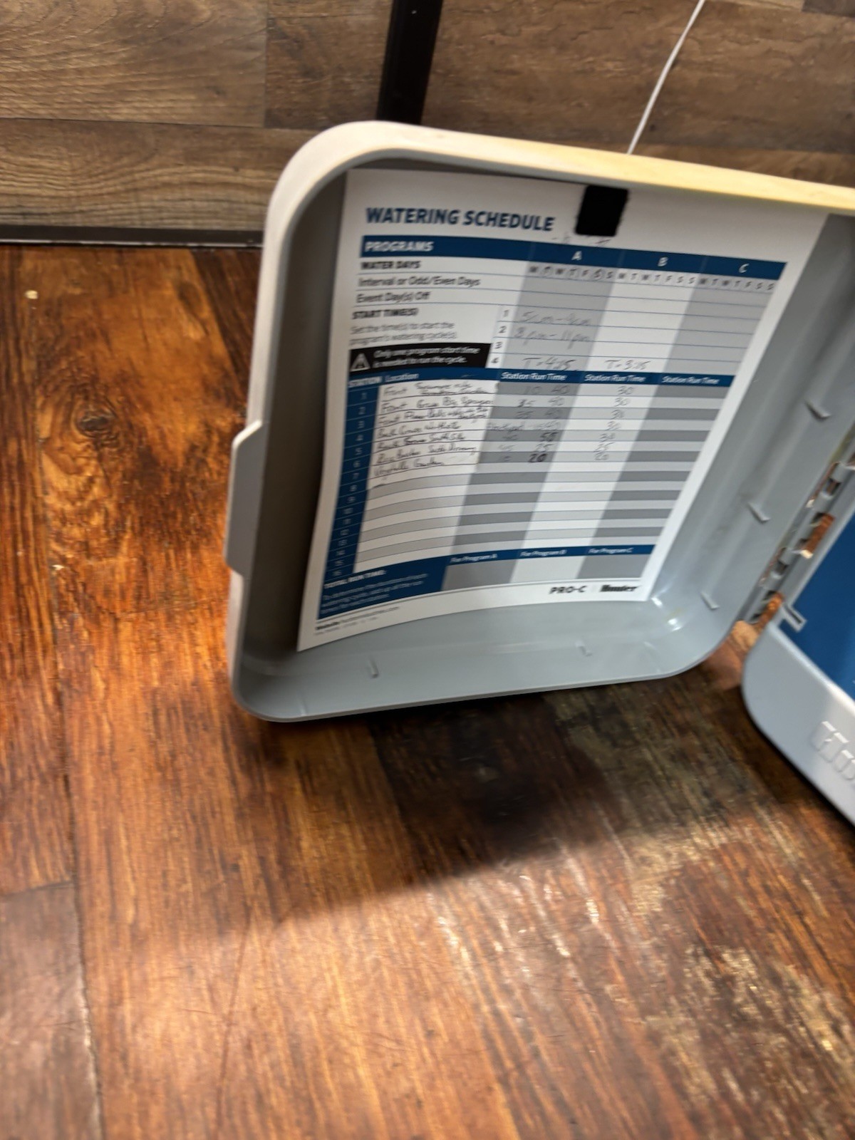 Hunter Pro-C 10 zone sprinkler controller