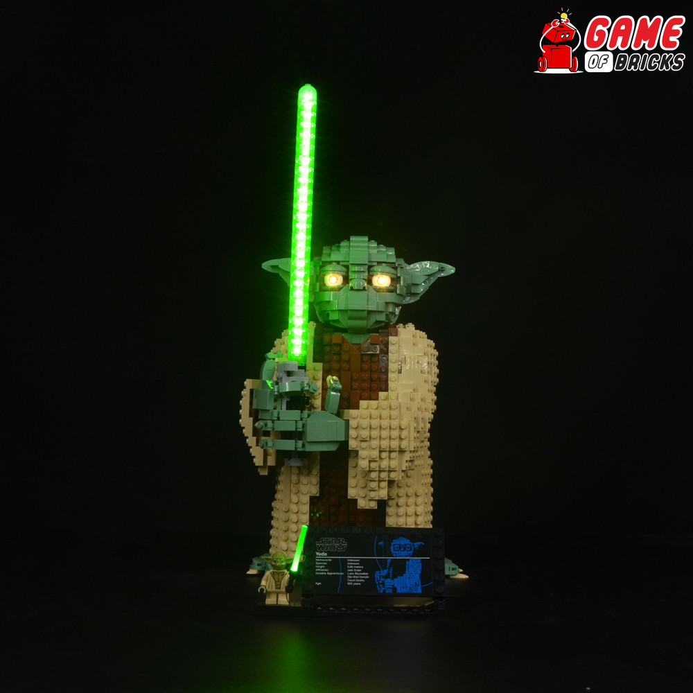 LED Light Kit for Yoda - Compatible with LEGO® 75255 Set