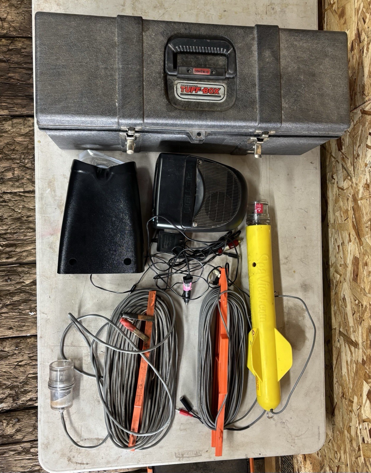 SeaView Underwater Video Submarine Camera Live Cords Box With TV VIEW CORDS
