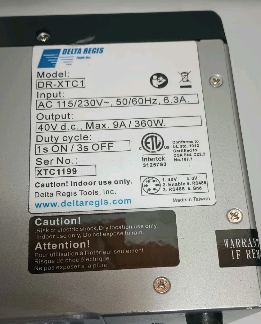 Delta Regis DR-XTC1 Controller