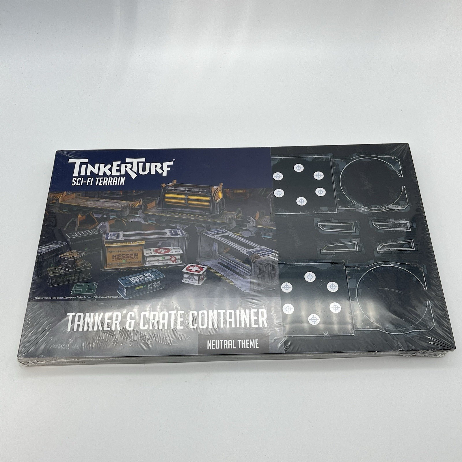 Tanker & Crate Container Neutral Theme Sci-Fi Terrain 2021 TinkerTurf Sealed New