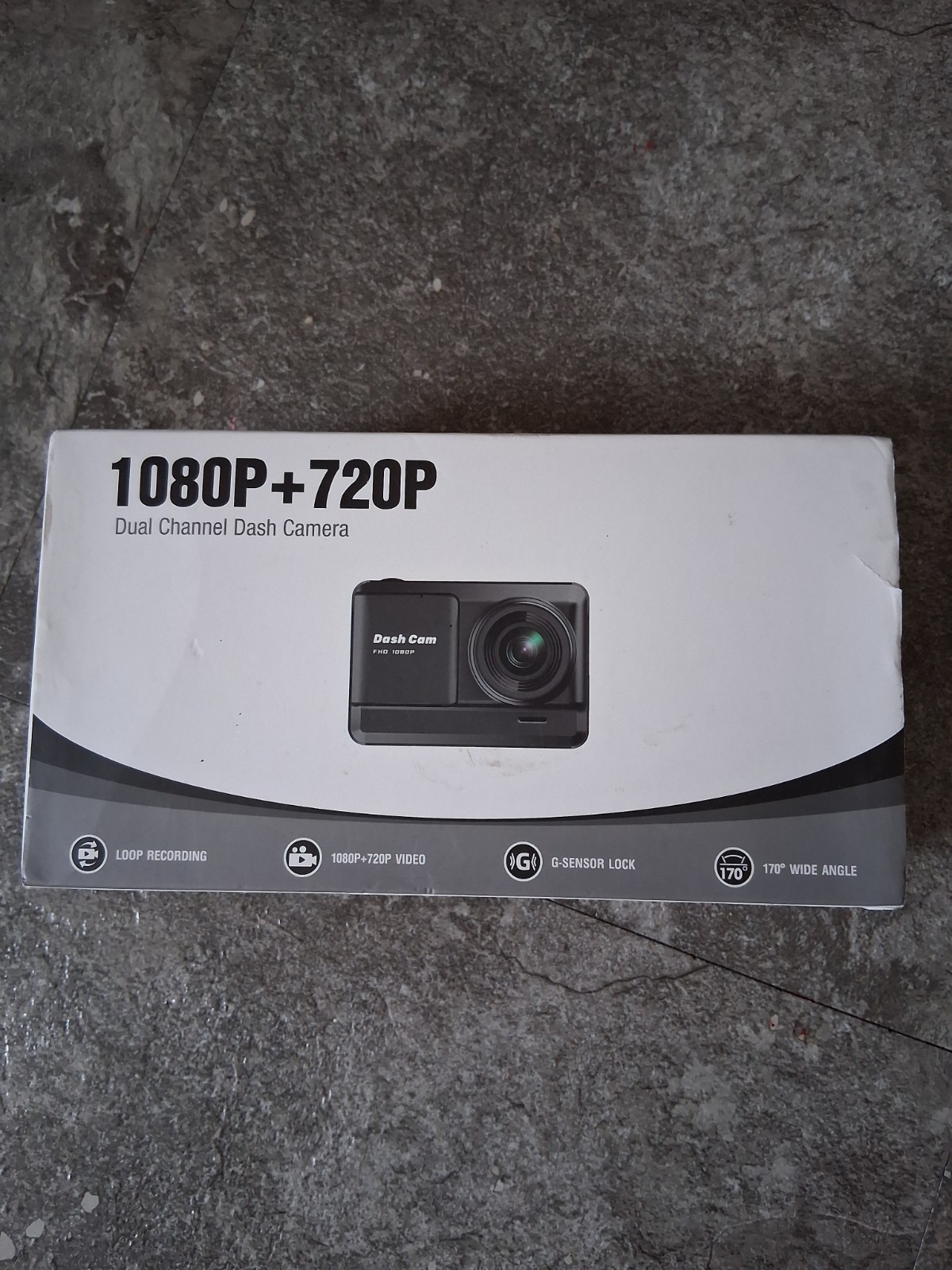 Dual Channel Dash Camera - 1080P + 720P