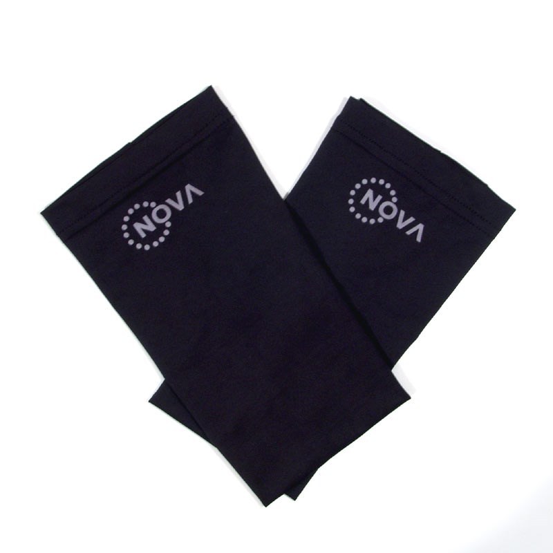 Pair of NovaCaddy Cool-Dry Sun Protective Golf Sleeves, Black, SPF 50+ UV, NEW