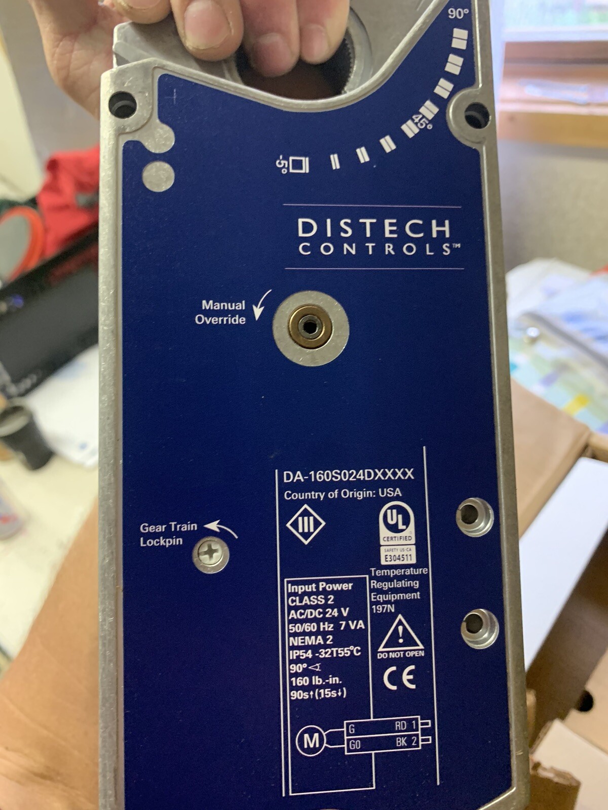 Distech DA-160S024DXXXX Damper Actuator **NEW IN BOX**