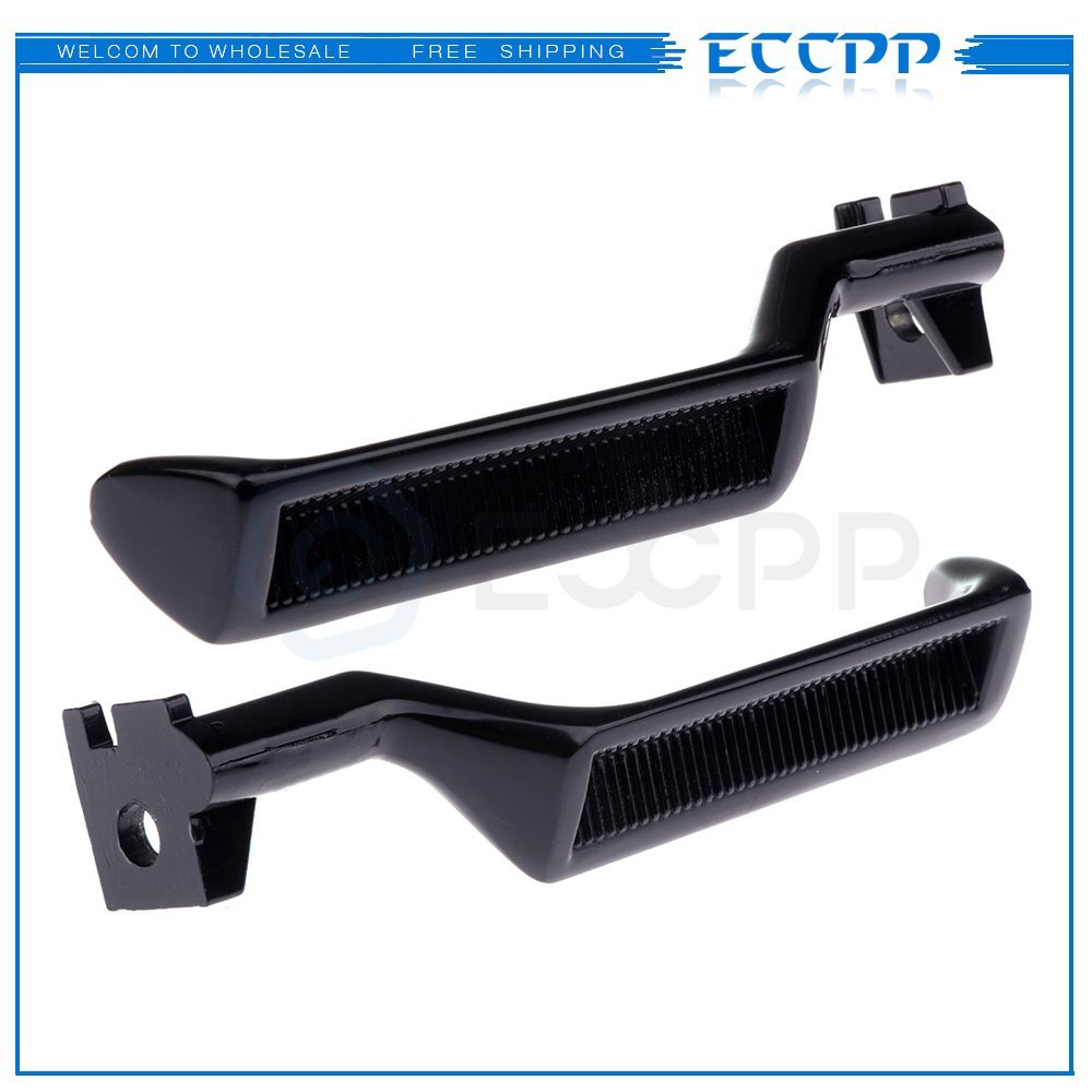 Pair Black Metal Interior LH & RH for Ford Bronco F150 F250 F350 Door Handle