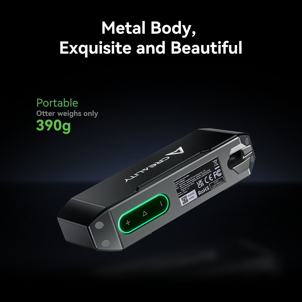 Creality 3D Scanner CR-Scan Otter 0.02mm Accuracy Scan for Black/Metal Objects