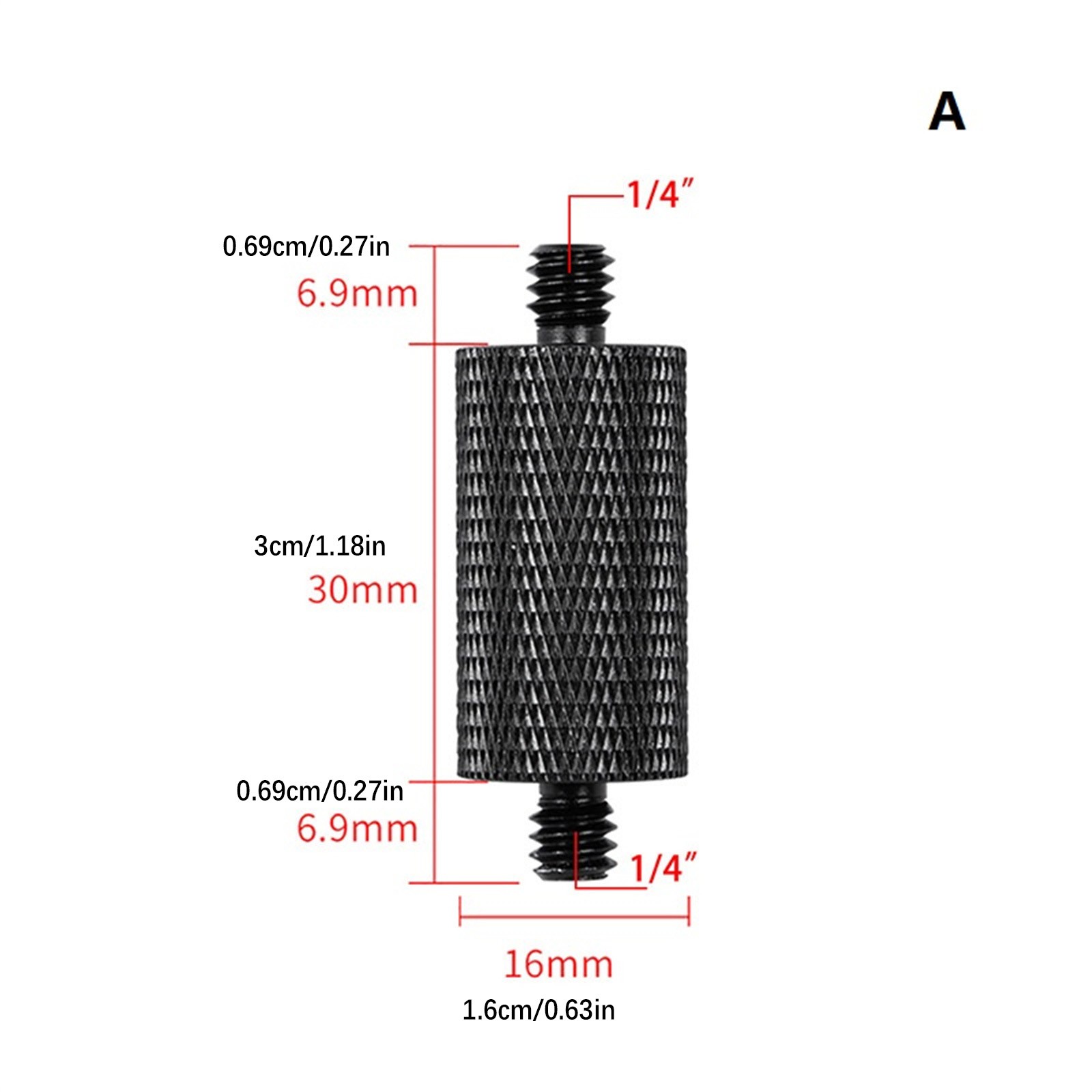 Muti-Function 1/4" to 1/4 Convert Screw Adapter Converter For Tripod Camera dd