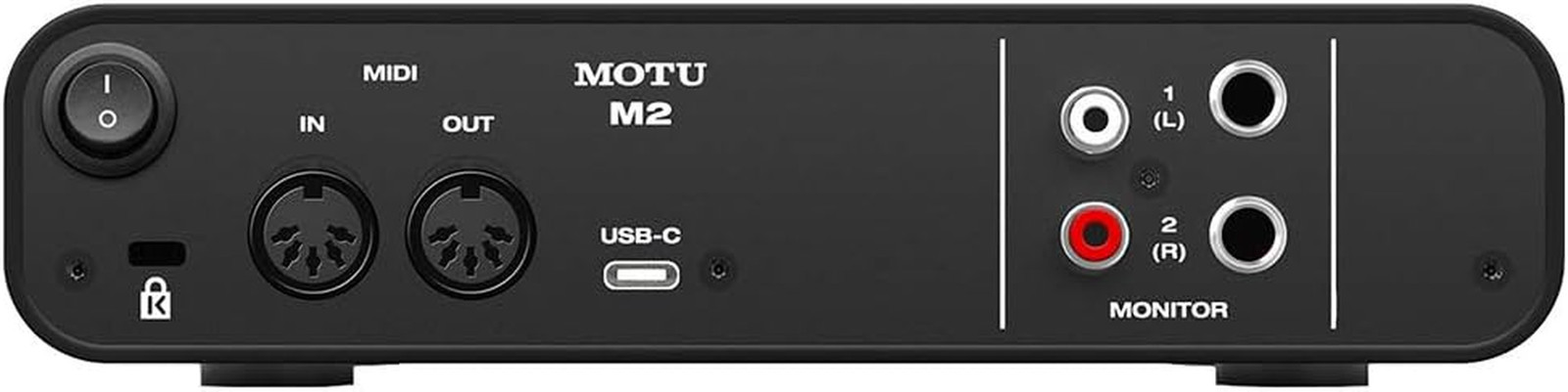Motu M2 2X2 USB-C Audio Interface with XLR-XLR Cable Bundle