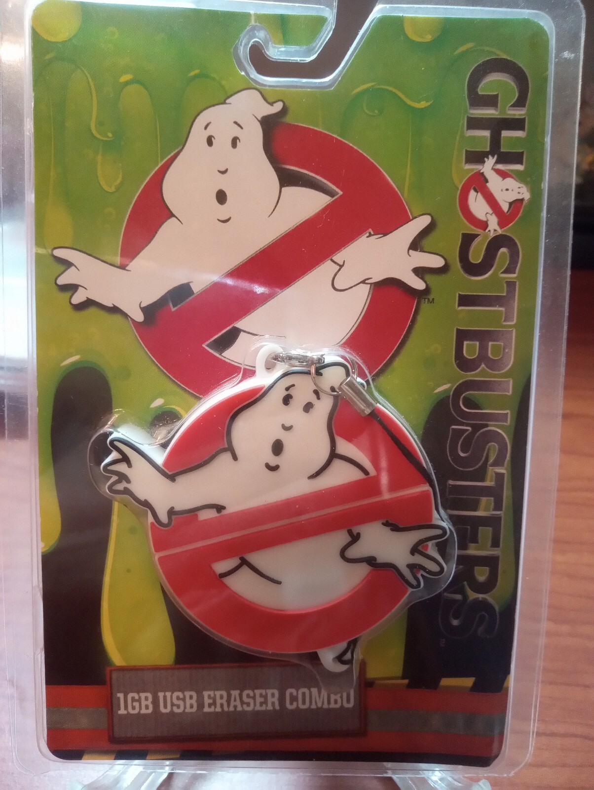 Ghostbusters 1GB USB/Eraser Combo, NIP