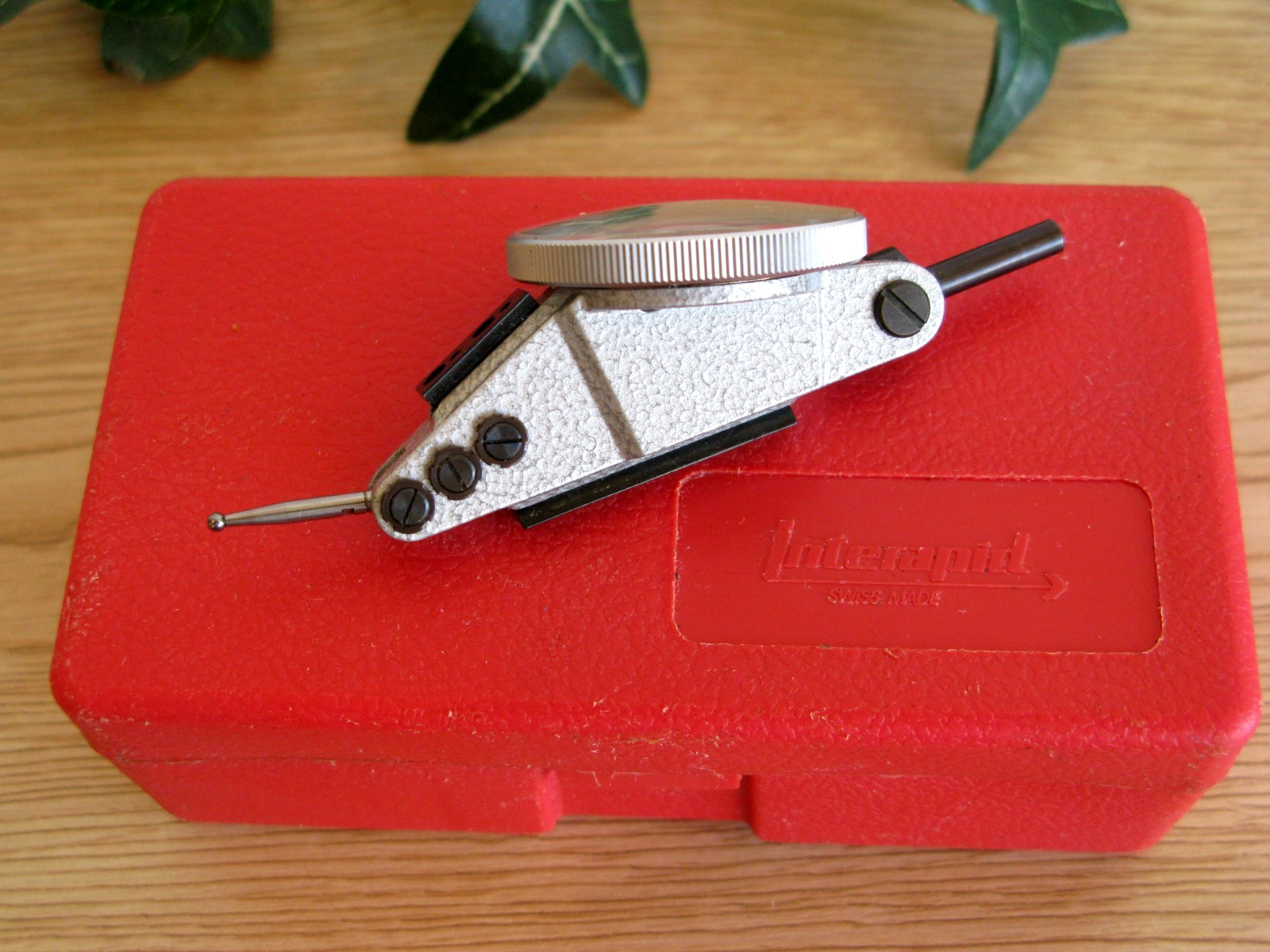 Interapid 312B-3 Dial Test Indicator .0005", Swiss Made