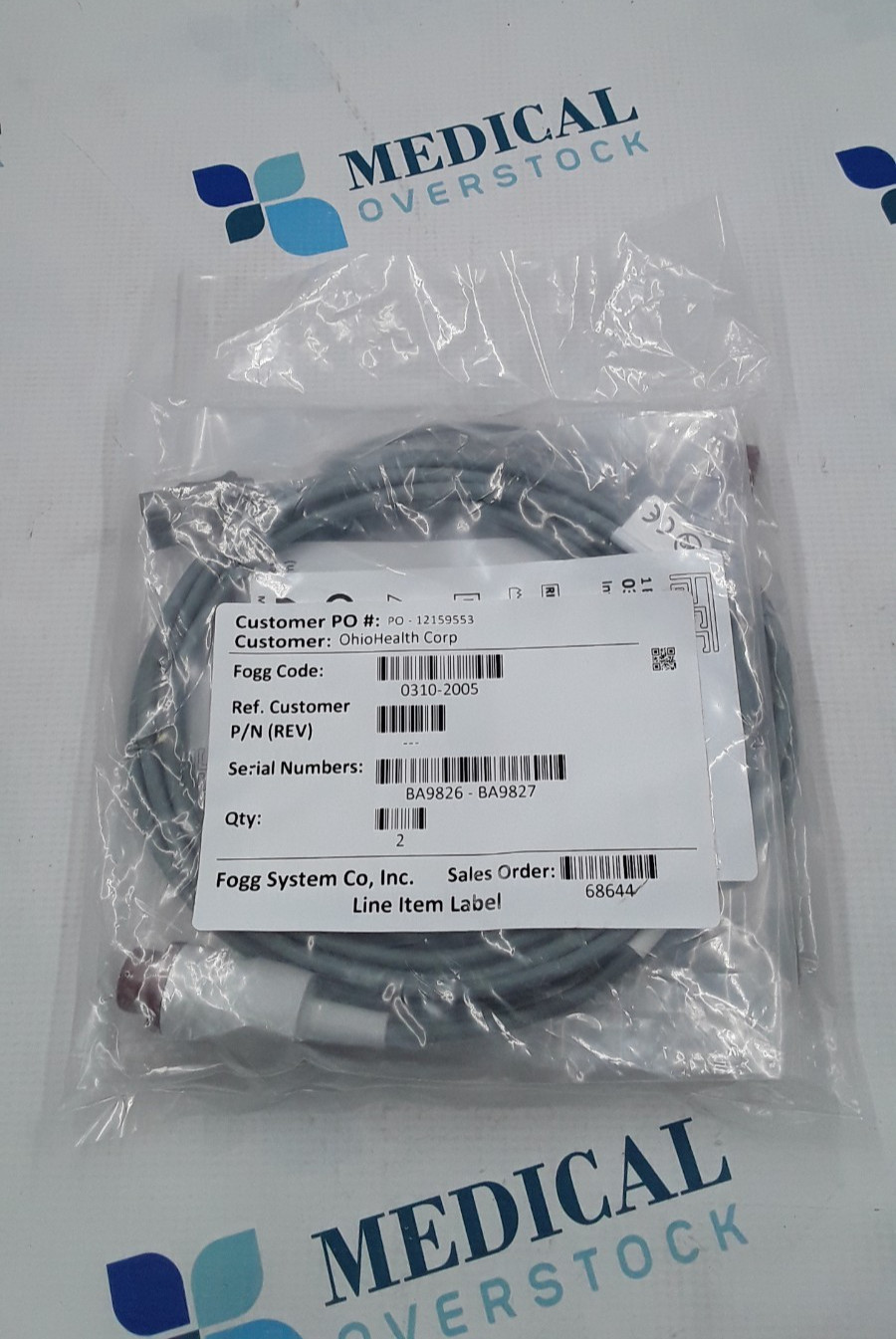 Fogg System Interface Cable 0310-2005