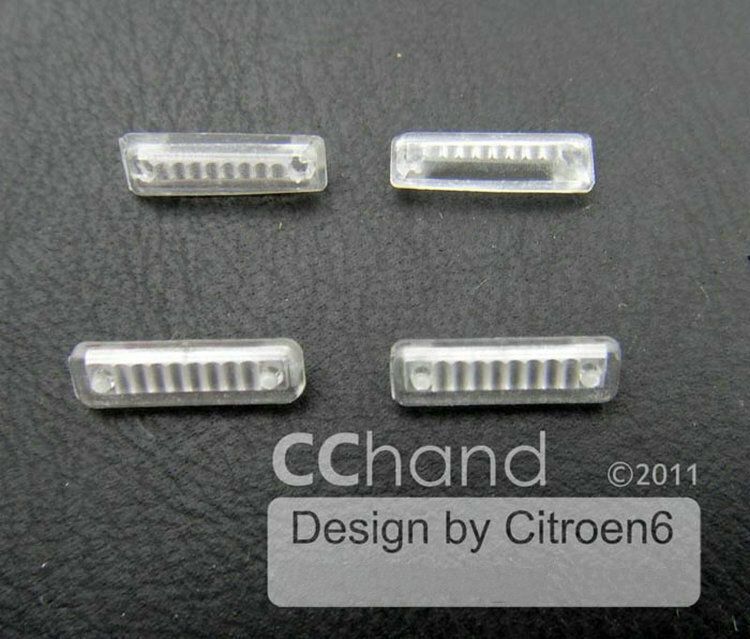 CC HAND the Side of the turn Lamp Shade for TAMIYA 1/10 Hilux RC4WD TF2 （4pcs）
