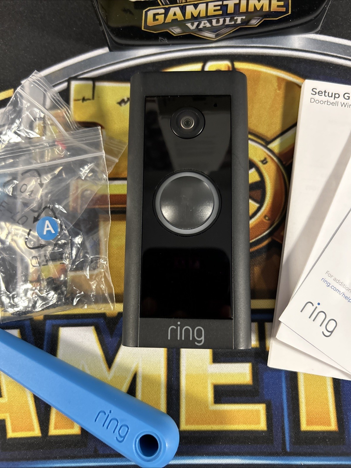 Ring Video Doorbell Wired - Black