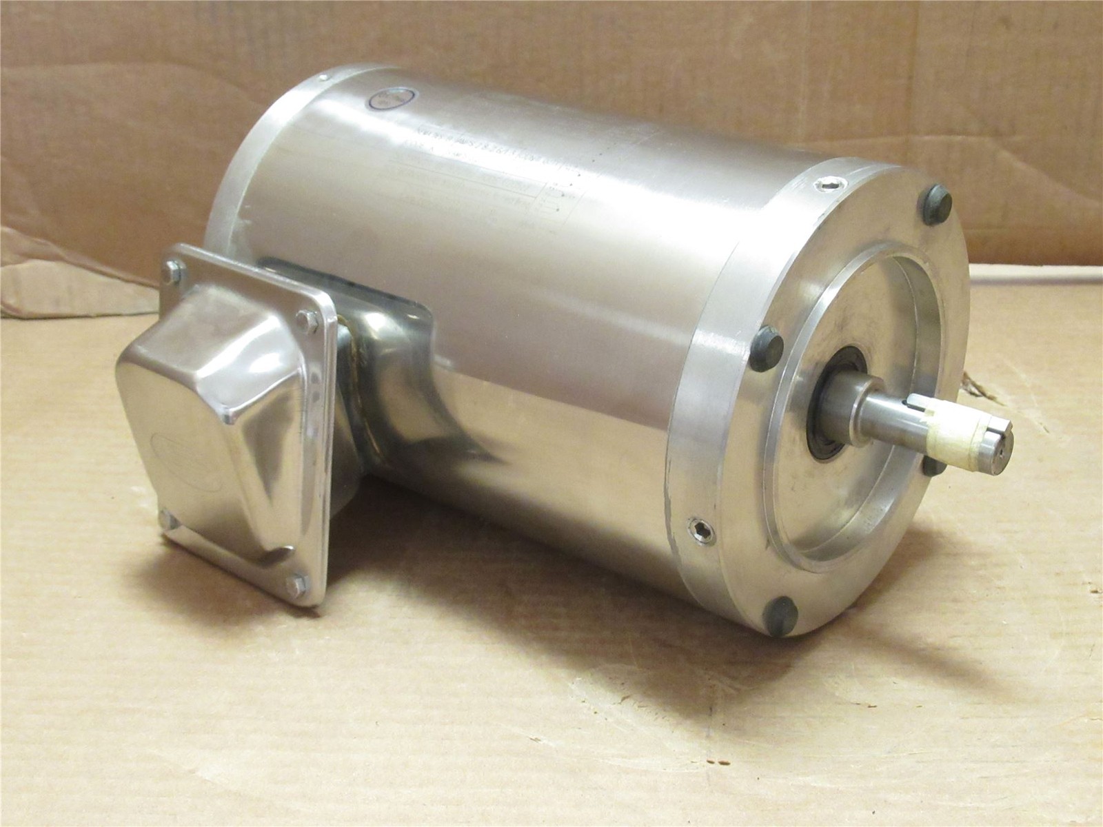 242969 New-No Box; Connex CSSNR12-056-34 AC Motor; SS; 3/4HP; 400-480V; 1200RPM