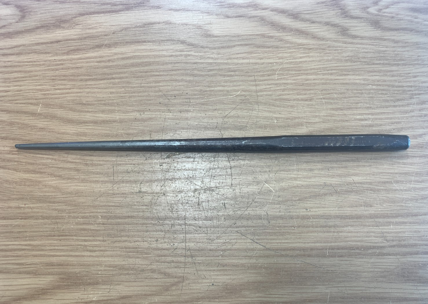 Snap On 5/32" PPC 714 Center Tapered Punch Tool 14" Long MADE IN USA - Vintage