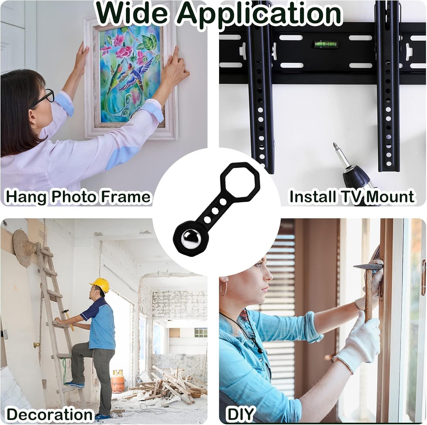 User-Friendly Stud Finder Wall Scanner - Detects Metal and Wood with Ease