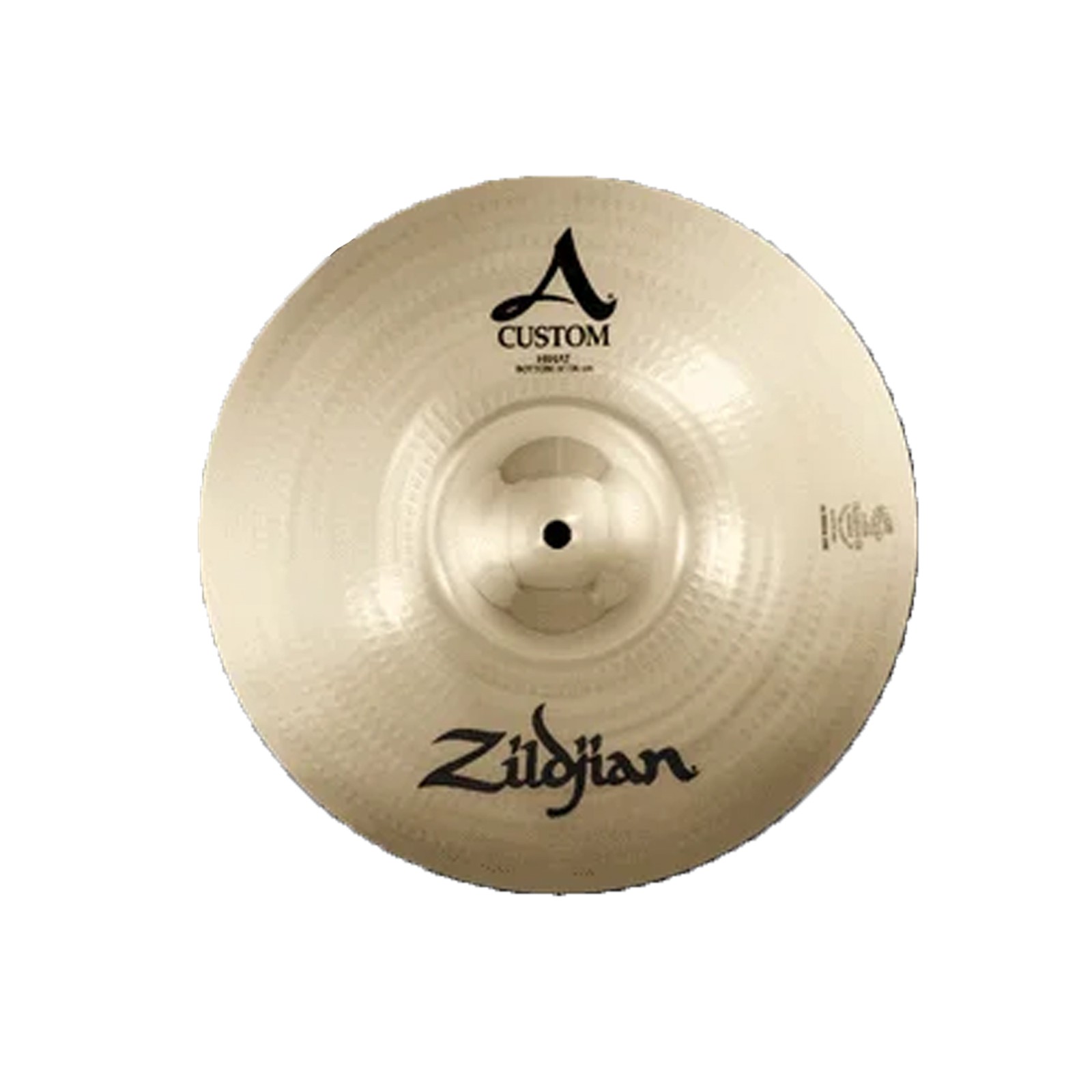 ZILDJIAN A20512 14" A CUSTOM HI-HAT BOTTOM BRILLIANT HIHATS DRUMMER CYMBAL NEW