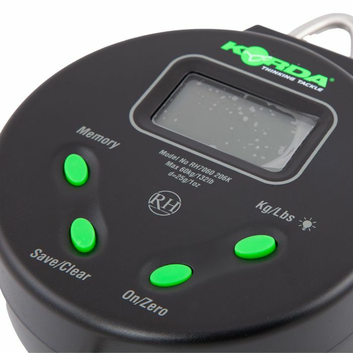 Korda NEW Digital Fishing Scales By Reuben Heaton 132lb/60kg
