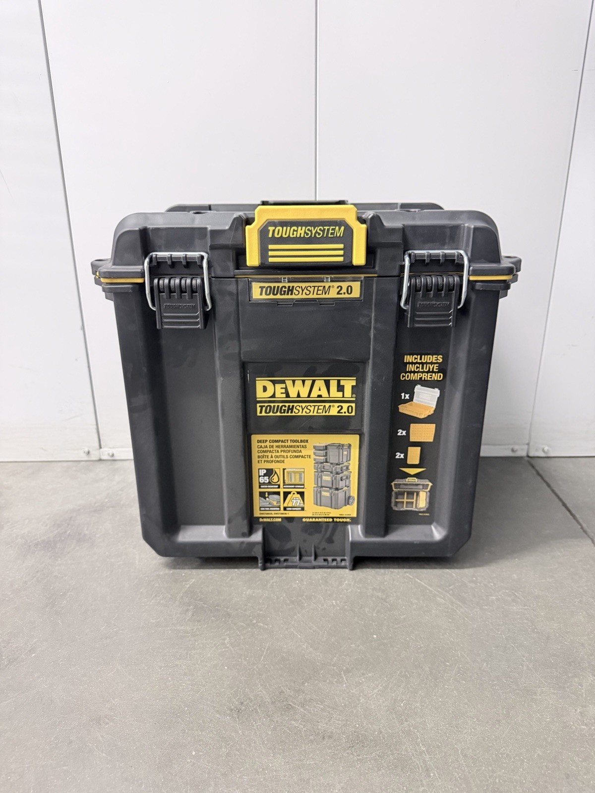 DEWALT DWST08035 15.25 in. ToughSystem 2.0 Compact Deep Tool Box