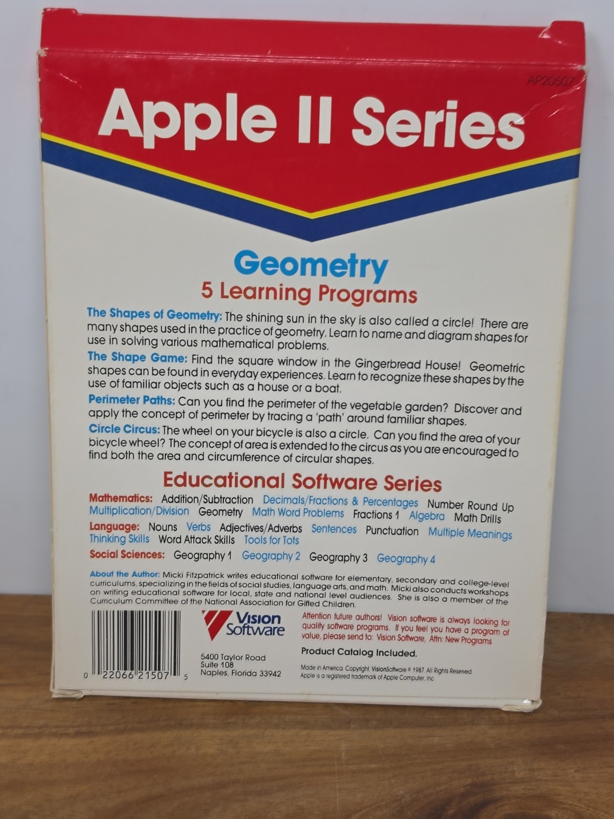 Vision Software Apple 2 Sentences