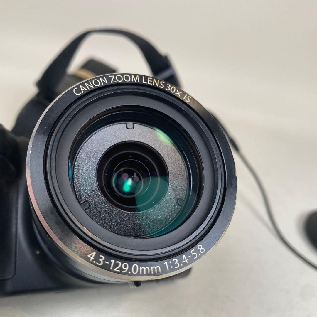 Canon SX500is Digital Camera Compact Tested with Battery LCD Burn