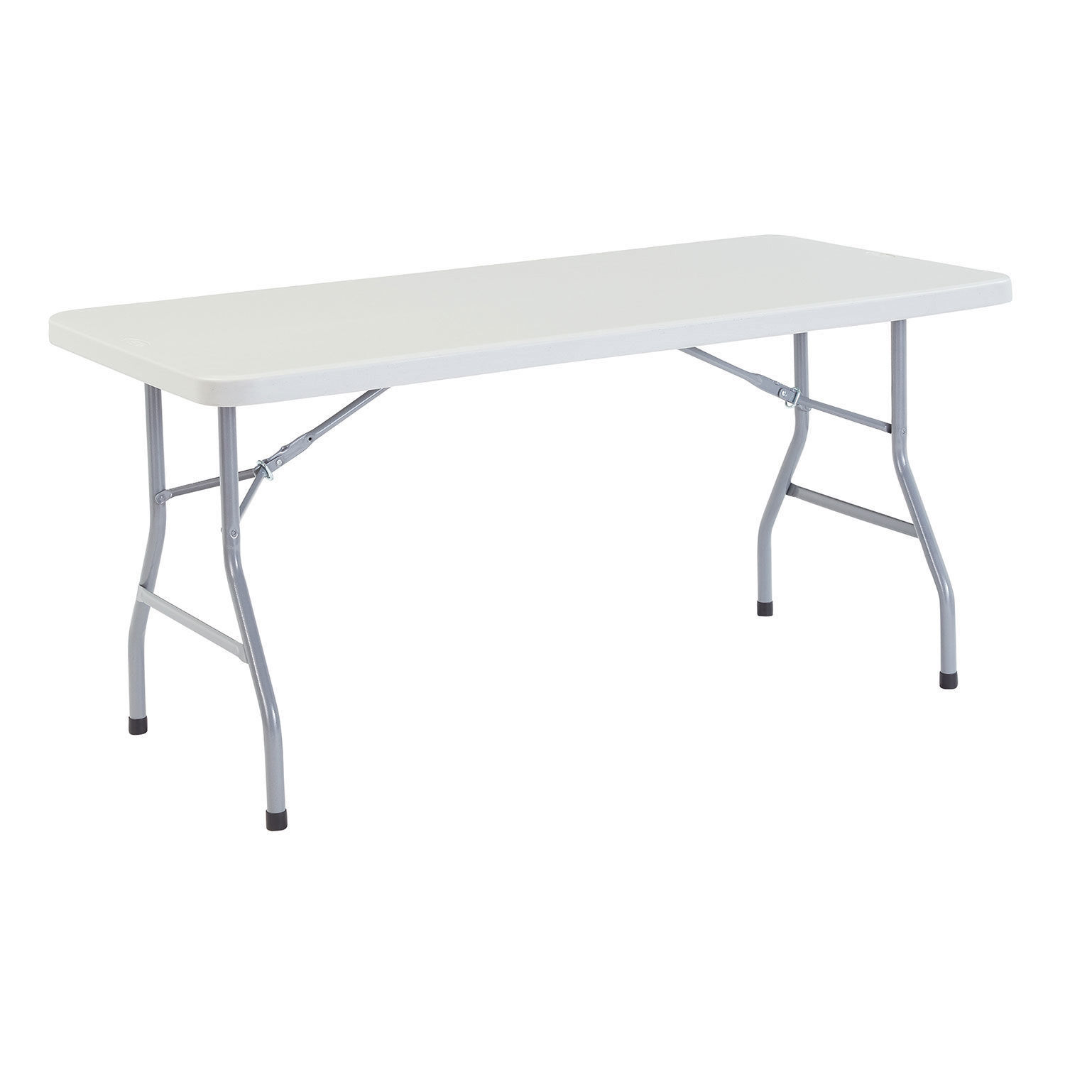 Global Industrial Plastic Folding Table 60" x 30" White