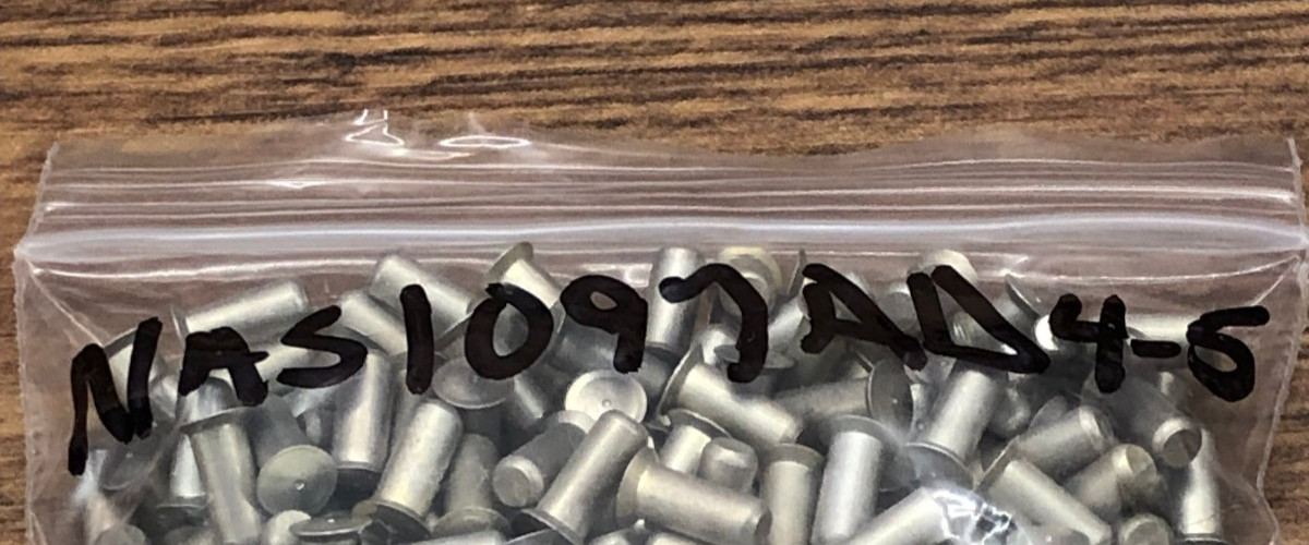 NOS - NAS1097AD4-5 Rivets 3.5oz #100