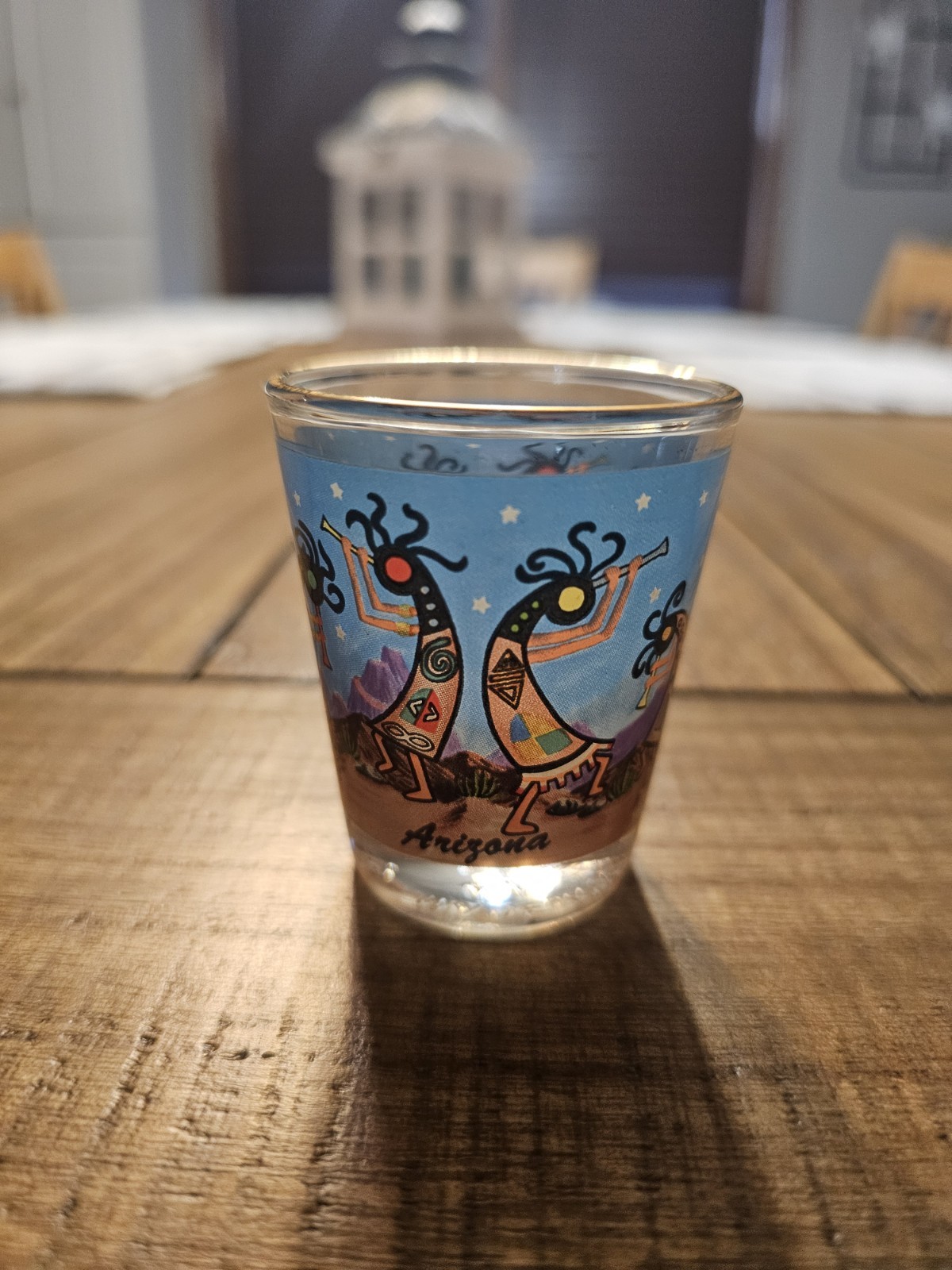 State Of Arizona Colorful Shot Glass