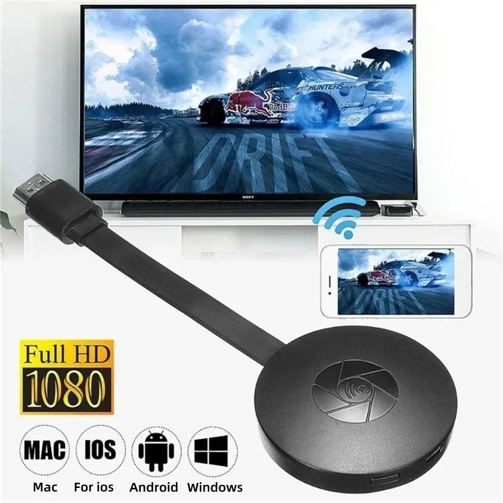 For Chromecast Google Wireless HDMI-Compatible HD Display Media Streaming Video