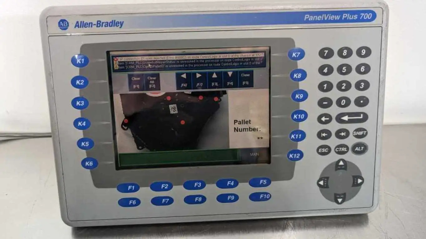 Allen-Bradley 2711P-B7C4D1 TouchScreen PanelView Plus 700 2711P-RDB7C 2711P-RP1