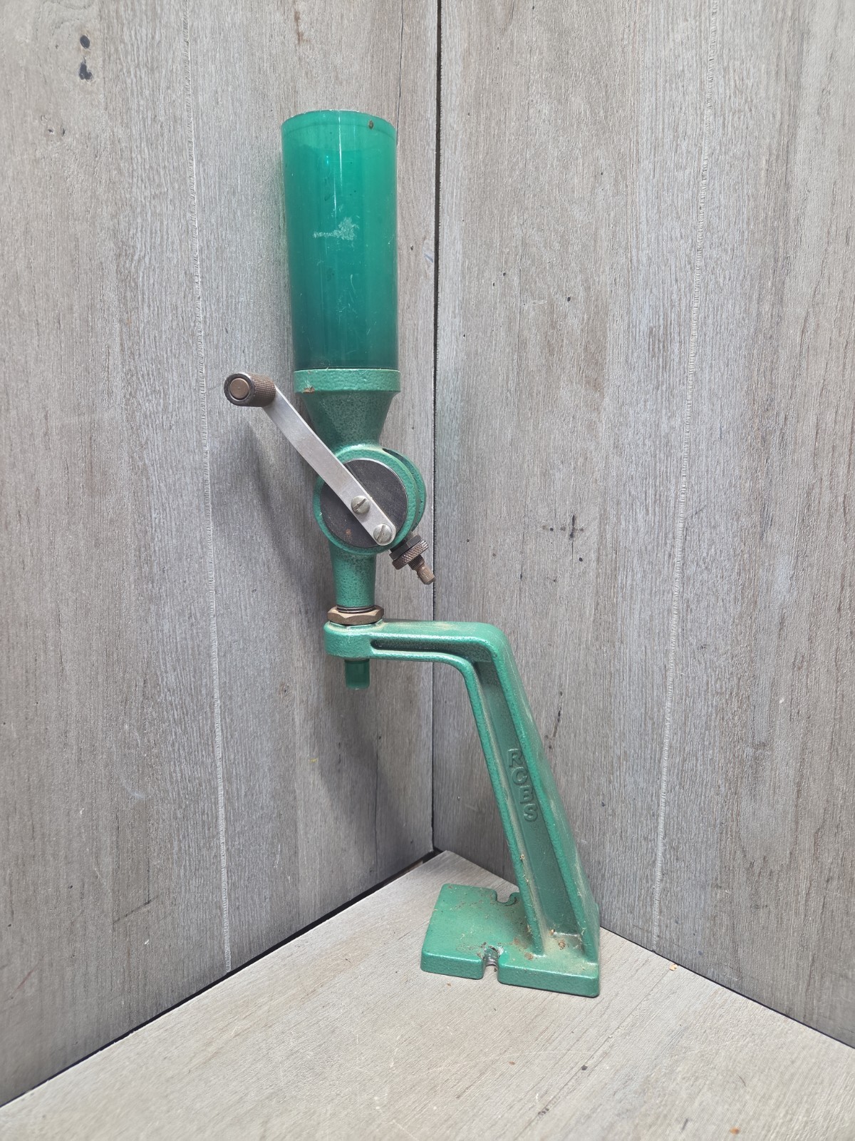 RCBS Uniflow Powder Measure w/ Large cylinder Redding Piggyback Stand