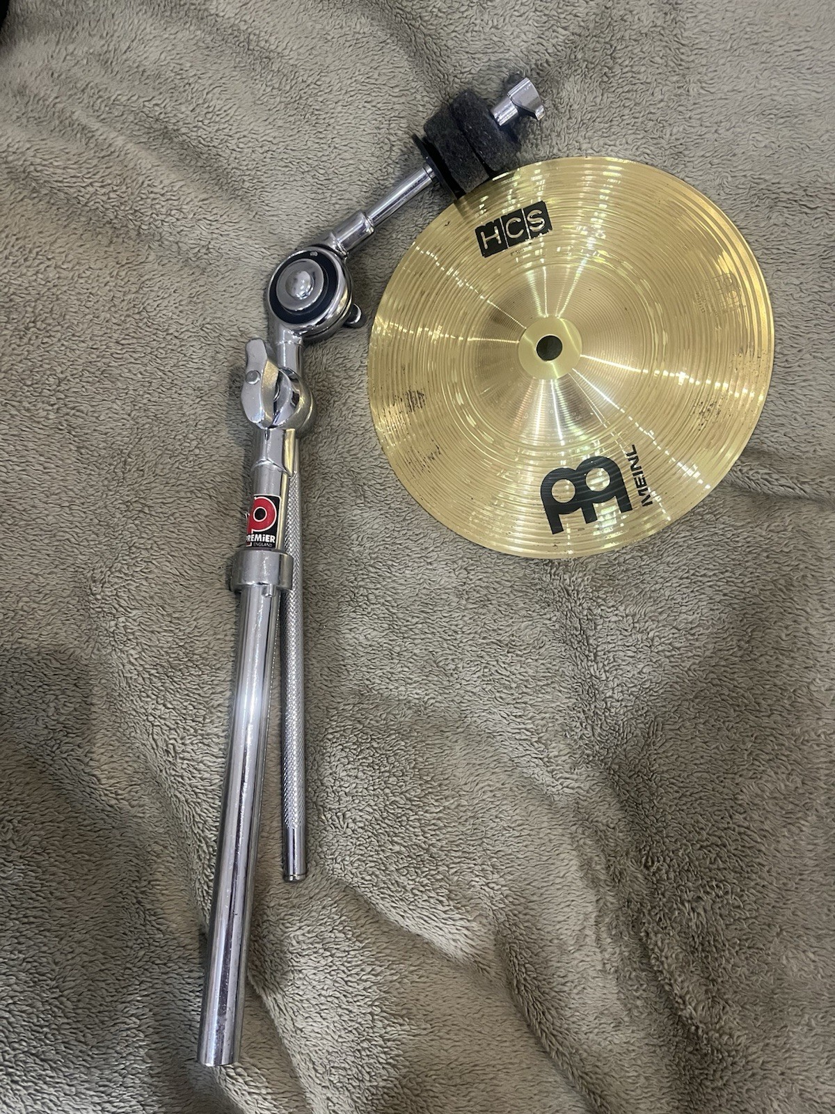 Premier Boom Arm Plus Meinl Hcs 8” Splash