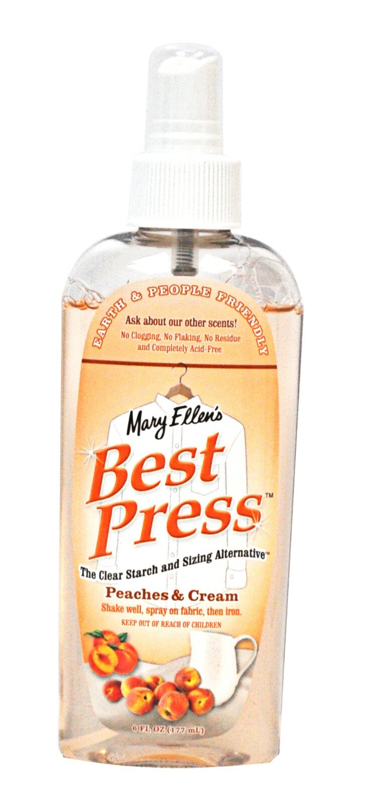 Best Press Clear Starch Alternative Peaches and Cream